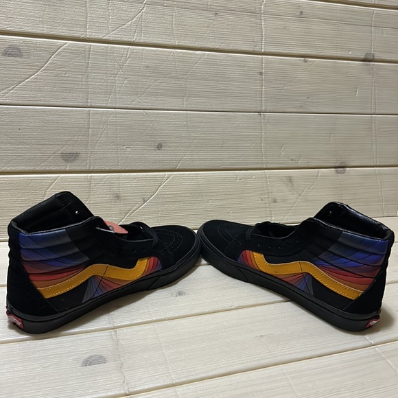 Vans Sk8-Hi Reissue (Refract) black/multi NWT Men’s Size 6.5 Women’s Size 8.0 - Picture 9 of 9